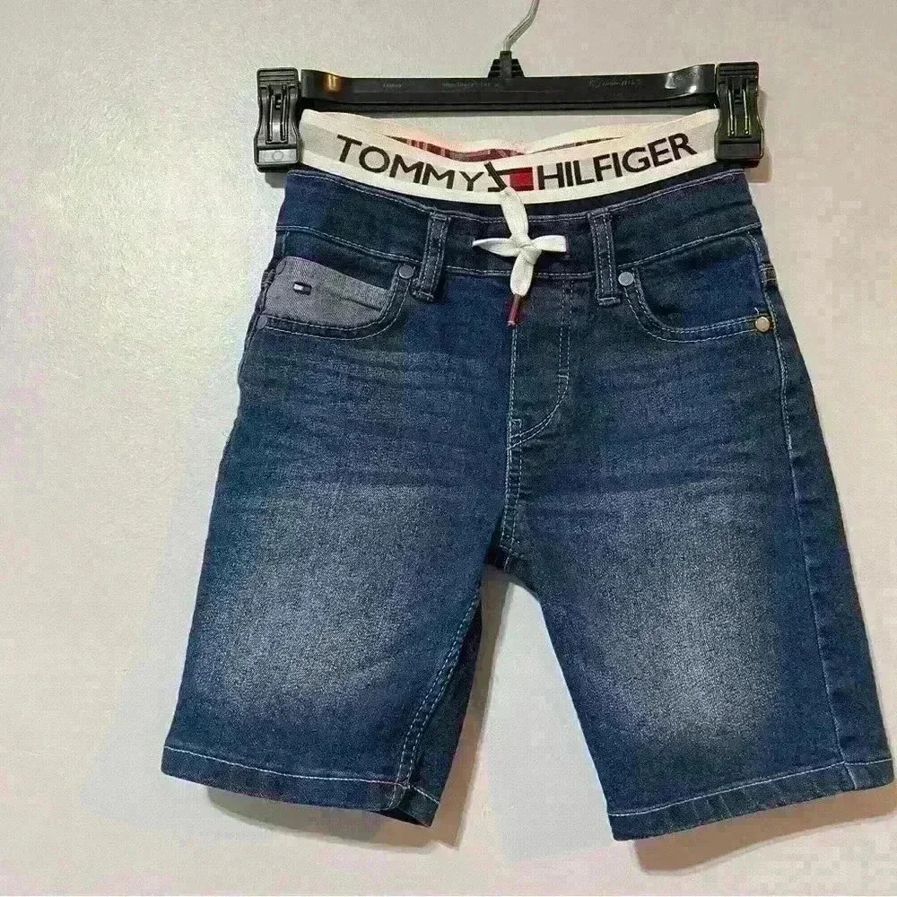 Tommy Hilfiger PORTOLA Toddler Boys Retro Denim Shorts Size 6 Outdoor Vacations - Picture 2 of 8